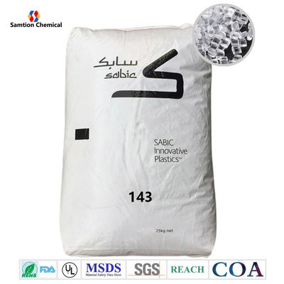 품질  UV Stabilized S-Plastic  143 Polycarbonate Plastic Resin HB 10.5 MFR 공장