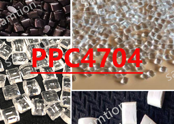 S-Plastic Lexan PPC4704 樹脂은 고온 내성 폴리카보네이트 코폴리머로, 264 Psi에서 300F의 DTUL을 제공합니다.