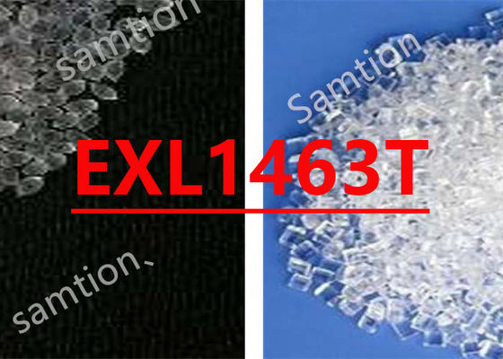 S-Plastic  EXL1463T 폴리카보네이트 (PC) 실록산 코폴리머 솜은 투명한 주사형질입니다.