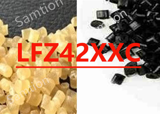 S-Plastic Thermocomp LFZ42XXC는 유리섬유, 밀링 글래스를 포함하는 폴리 에테르 에테르 케톤 합성에 기반을 둔 화합물입니다.