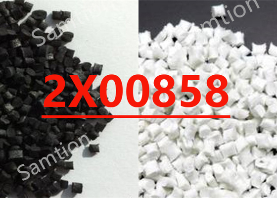 S-Plastic Thermocomp 2X00858는 독점 필러를 포함하는 플루오리네이트 에틸렌 프로필렌 (FEP) 에 기반한 화합물입니다.
