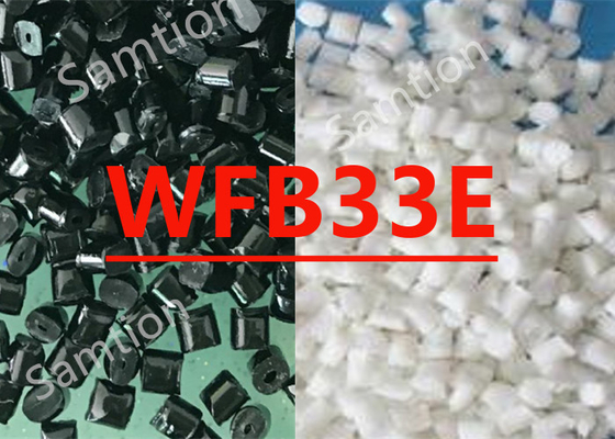 S-Plastic Thermocomp WFB33E는 유리 섬유와 유리 구슬을 포함하는 폴리부틸렌 테레파라트 합성에 기반을 둔 樹脂 화합물입니다.