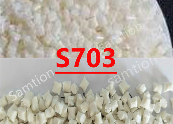 S-Plastic Cycolac S703는 얇은 벽 주사형조 및 주사 / 압축을 위해 개발 된 슈퍼 고 흐름 ABS 였습니다.