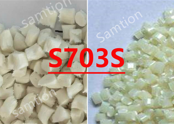 S-Plastic Cycolac S703S 樹脂은 얇은 벽 주입/압축 폼핑 용도로 개발된 초고 흐름 ABS입니다.