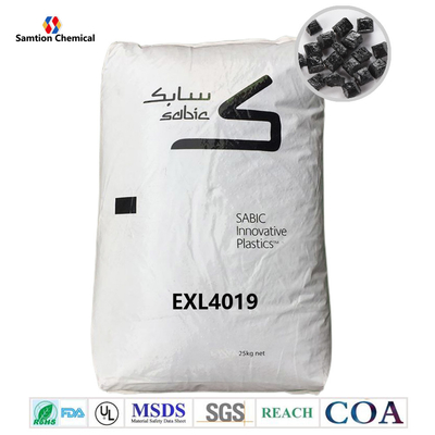 S-Plastic Lexan EXL4019 9% 유리 섬유 강화된 경직성 유연성 중류 흐름 우수한 처리 가능성 주사형