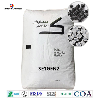 S-Plastic Noryl Resin SE1GFN2 20% 유리 강화 FR 시스템 UL94 V1 5VA 목록 RTI 110/105