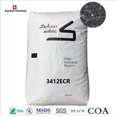 S-Plastic Lexan 3412ECR 20% 유리 섬유 채우지 않은 염소화되지 않은 브로미네이트되지 않은 고강도 애플리케이션 불 retardant